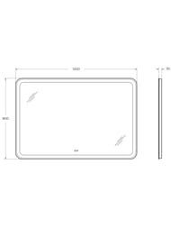 ������� Cezares MULTICOLORE (1200�800�30) CZR-SPC-MC-1200-800-RGB-TCH ������.,������. ����.,�����. RGB