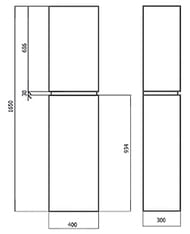 ����� BAND HOURS Santorini (400�300�1650) �����, ����� ������/����� ������ San400.51 (L)