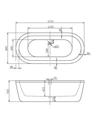 ����� ��������� BelBagno BB12-1775 (1775�805�550) ���������������