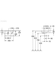  Villeroy & Boch Avento 43003L01 (360220110)  , ,    