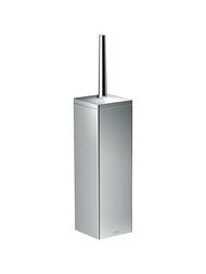 Axor Universal Rectangular Ерш для унитаза настенный, с крышкой, хром 42655000