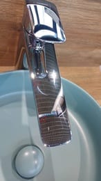 Уценка! Смеситель Hansgrohe Logis 71091 для умывальника, высокий фикс. излив, без донного клапана - уценка. — изображение 4