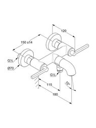 ��������� KLUDI Nova Fonte Puristic ��� �����/����, �������������, ������ ������� 205403915