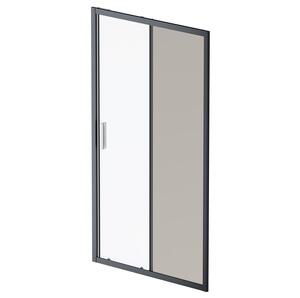 Душевая дверь AM.PM Gem Solo (110х195) стекло тонированное/профиль черный матовый W90G-110-1-195BG