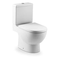 Унитаз компакт Roca MERIDIAN-N (370х600х790) универс.выпуск, без сиденья, белый 342248000+341242000
