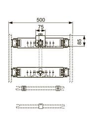 TECEprofil ��������� �������� ��� �������� �� ������� �������� TECE U1 9020038