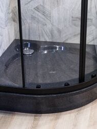 ������� ������ Cezares Eco (1000�1000�1900) ECO-O-R-2-100-C-NERO ������ ����������, ������� ������