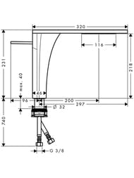 ��������� Axor Massaud 18020990 ��� ��������, �������������, ������������ ������