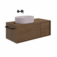 Раковина KERAMA MARAZZI AMAREMARE Artbasin Vento накладная, 500х366х180, мальва матовая VE.wb.50\MAL