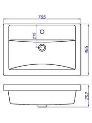 �������� Aqwella ������ 700 (710�460), ����� 4620008197746