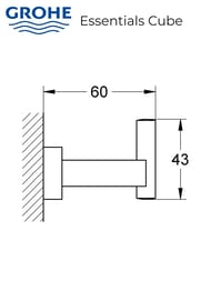     Grohe Essentials Cube , , :  40511001