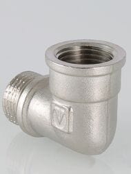 Уголок VALTEC 1/2"ВН с/огр. лат/никель VTr.092.N.0004