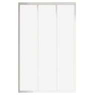 Душевая дверь RAVAK SUPERNOVA ASDP3-90 (870-910х1880) раздвижная, стекло, белый+Transparent