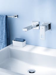 Смеситель Grohe Eurocube 19895000 для умывальника встраиваемый, однорычажный, внешняя часть, S-Size