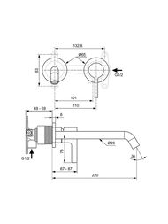 ��������� ��� �������� Ideal Standard JOY  A7378A5 ������������, �������������, ����: ������