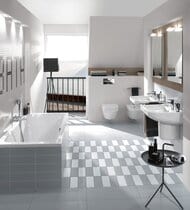 Ванна акриловая Villeroy & Boch OMNIA ARCHITECTURA (1800х800) с ножками UBA180ARA2V-01+U99740000