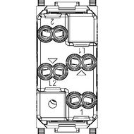 ������ Vimar PLANA 1P NO+NC 10A � �������� "OFF" 14056.33