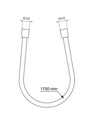 ����� ��� ���� Ideal Standard Idealflex BE175AA ����������� 1700��, ����: ����