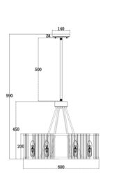 ��������� ���������� Maytoni Solar MOD087PL-06G, 40��, IP20, E14, ������