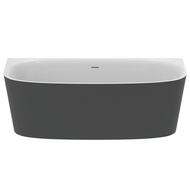 Ванна акриловая Ideal Standard Lux DEA 1800х800х610 пристенная, черная T9940V3