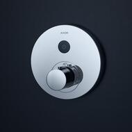 Смеситель Axor ShowerSelect 36722000 для душа, встраиваемый в стену, термостат, 1 потребитель, хром