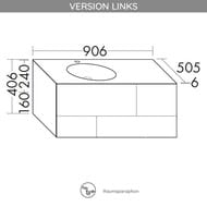 ����� � ��������� Burgbad Coco 906�406�505 ���������, 2 �����, ������� SFHR090LF3951