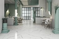 Керамогранитная плитка KERAMA MARAZZI Монте Тиберио (800х800х9) мрамор, белая SG849990R (кв.м)