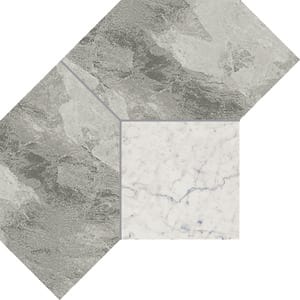 Мозаика ITALON Charme Extra Silver Mosaico Polygon (210х285) люкс, 620110000083 (шт.)