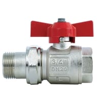 Кран шаровый с американкой ITAP IDEAL 098 1.1/2" ВН 30 PN ручка, полнопроходной