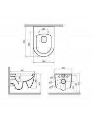 ������ ��������� BETTOSERB STREAM LINE52(360x520�400)�������.,c �������� 40006476+15000001