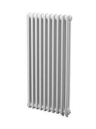 Радиатор стальной IRSAP TESI 2 двухтрубчатый (1800х450х65) 10 секций, нижн.подкл. 1/2" 1848Вт, белый