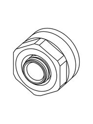 �������� ��������� TECEfloor 20�3/4''�, ���������, ��� ���� �������������� ��������� PE-RT, 7721