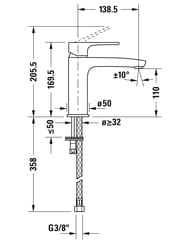  Duravit B.1      ,  139, B11020002010