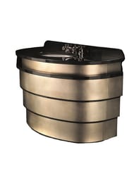     Devon&Devon Summertime (1250620890) granito nero/antiqued aluminium leaf