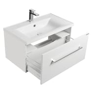 Тумба под раковину AQUATON Мадрид 80 М 1A126801MA010 796x441x400 подвесная, 1 ящик, белый глянец