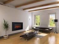 Камин электрический ELECTROLUX EFP/W-1250ULS (900х560х95) настенный, с пультом ДУ 2/1 кВт+звук