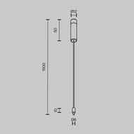 ��������� � �������� ������ ��� ������� Maytoni Axity (������) CA009PM-BS, IP20, ������