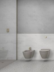 ������ ��������� GSI PURA (500�360�335) ��� �������, ���� Swirlflush, Tortora Matte 881605