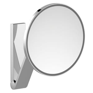 Зеркало Keuco iLook_move настенное, с подсветкой, увеличение х5, хром 17612019003