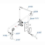 ������� ������� WasserKRAFT A71208  ������������ ���������, �������/������ ���, ������