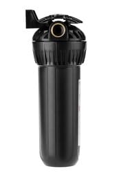 Корпус ГЕЙЗЕР SL10 3/4" для горячей и холодной воды, черный пластик, латунные вставки, арт. 50547