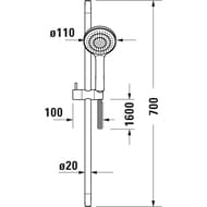   Duravit UV0680002010 