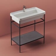 Раковина ArtCeram Fuori Scala 800х450 врезная/накладная, белый глянец TFL035 01; 00