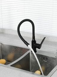 Смеситель для кухни , FRAP черный, F4462 — изображение 15