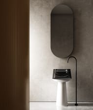   ABBER Kristall 500x500x900 , / AT2706White-Onyx