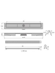 ������� ����� BERGES B1 Antik 600, ������ ������, ����. ������ S-����� D50/105�� �50��, 092024