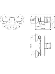 ��������� ��� ���� Ideal Standard CERAFINE D ���������, �������������, ���� BC493AA