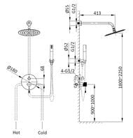 ������� �������� Vincea ������ (Desire) VSFW-1D1BG ������������, 2 ������, ������������� ������
