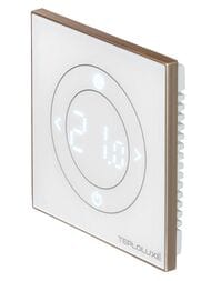 Терморегулятор ТЕПЛОЛЮКС Solus Zen Wi-Fi, программируемый, сенсорный, белый/золото 100000379300 — изображение 9