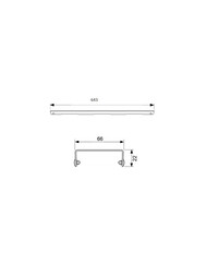 ������� ��� ����� TECEdrainline ������ "organic" 700��, ������������ ����������� ����� 600760